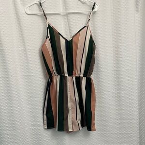 SHEIN Multicolor Striped Garment
